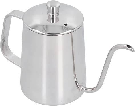 600ml stainless steel drip kettle with spout and lid for preparing ... - raincitystudios.com