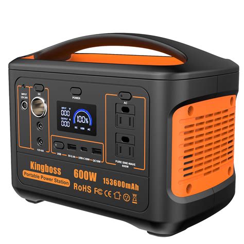 600W Portable Power Station 568Wh 153600mAh Solar Generator …