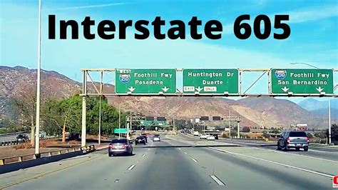 Mar 14, 2019 · Overview. Interstate 605 at the east e