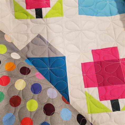 60s MOD Longarm Quilting Digital Pattern for Edge to Edge Etsy Australia