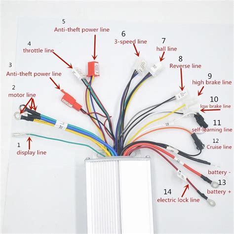 60v Electric Scooter Controller Wiring Diagram