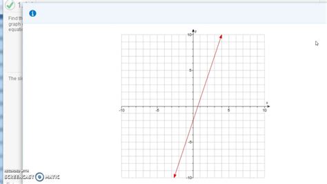 61 SlopeIntercept Form Homework Examples YouTube