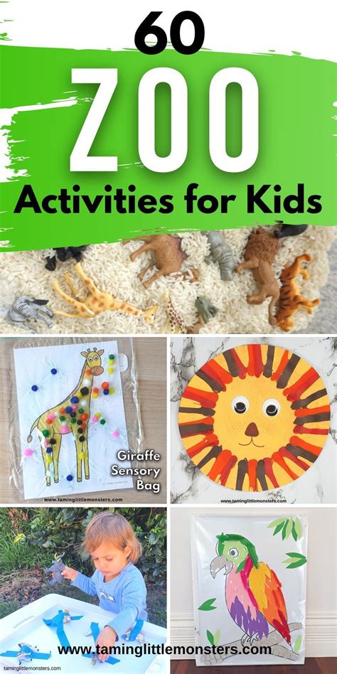 61 Fabulous Zoo Activities For Kids Taming Little Math Zoo - Math Zoo