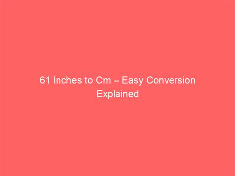 61 In Cm