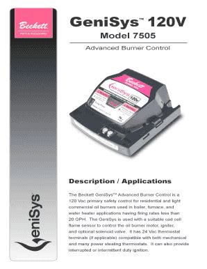 61649 GeniSys Product Manual