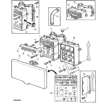 6200 - TRACTOR 40 ELECTRICAL COMPONENTS EPC John Deere