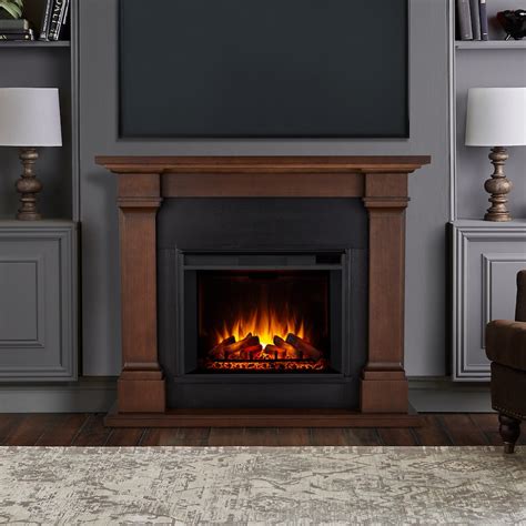 63" Callaway Chestnut Oak Grand Electric Fireplace