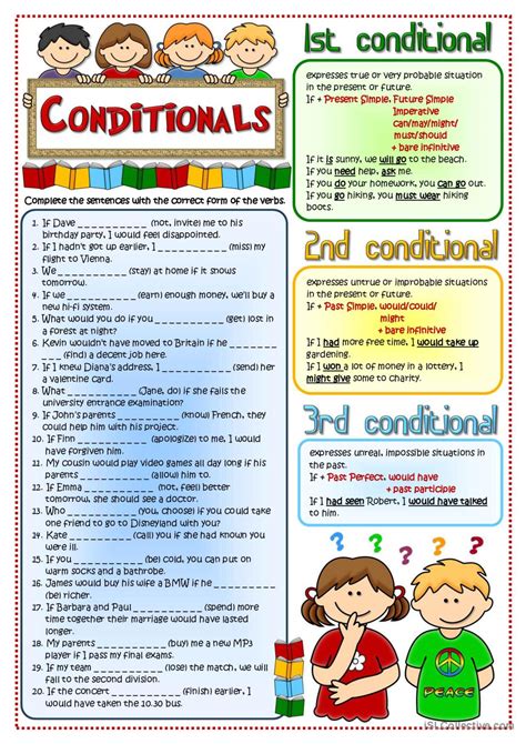 632 Conditionals English Esl Worksheets Pdf Amp Doc Conditional Statements Worksheet With Answers - Conditional Statements Worksheet With Answers