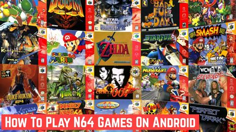 64 Games Android Emulator Walkthrough