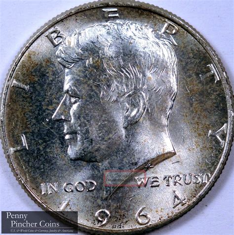 1. Calculate 90% silver value : ( 23.73 × .0321507466 × 12.5 × .90) = $8.5830436892. $8.5830 is the rounded silver value for the 1964 silver Kennedy half dollar on November 24, 2023. This is usually the value used by coin dealers when selling these coins at melt value. However, the total melt value is continued below.