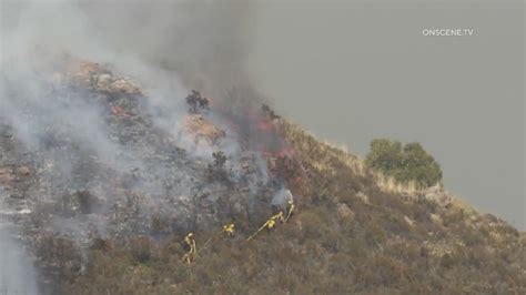 64-acre vegetation fire burns near US-Mexico border: Cal Fire
