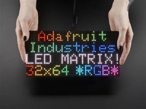 64x32 RGB LED Matrix - 4mm pitch - Adafruit Industries