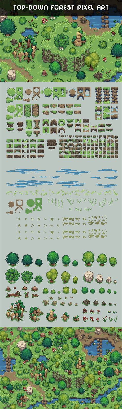 64x64 tileset.  Designed for game developers, pixel artists, and anyone Find game a...