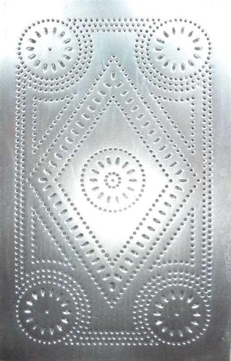 65 Tin Punch Patterns Ideas Punched Tin Patterns Punched Tin Stitching Cards