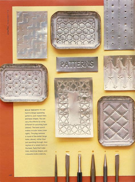 65 Tin Punch Patterns Ideas Punched Tin Patterns Punched Tin Tin Can Crafts