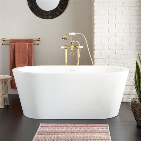 Shop 72" Sheba Acrylic Double-Slipper Tub. Enjoy free shipping on orders over $99. Skip to main content Skip to footer content. Shop New Fall Arrivals. ... 65" Leith Acrylic Freestanding Tub. Starting At. $1,319 40. 71" Renlo Acrylic Freestanding Tub. Starting At. $1,399 00. 71" Laxson Acrylic Freestanding Tub. Starting At. $1,449 00..