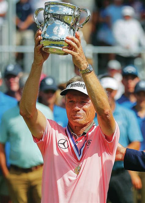 65-year-old Bernhard Langer wins the US Senior Open to break the Champions’ victory record