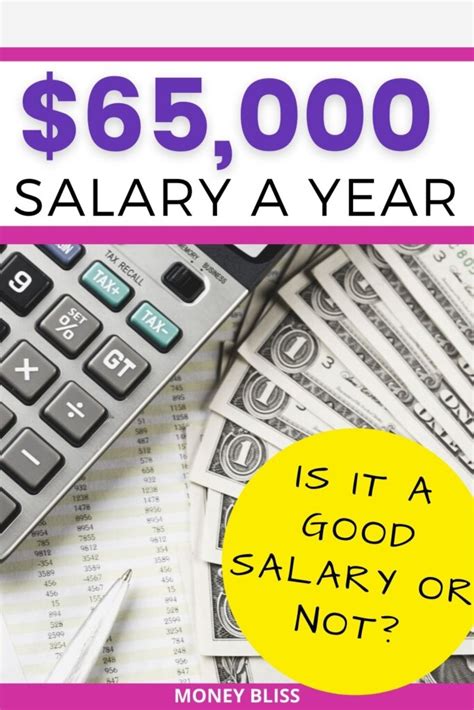 A Weekly salary of $65,000 is approximat