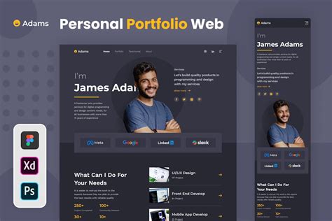 653 Portfolio Personnel Web Templates - Envato Elements