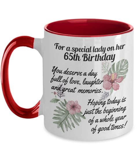 65th Birthday Gifts