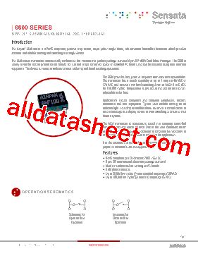 Full Download 6600 Series Pdf File Sensata Technologies 