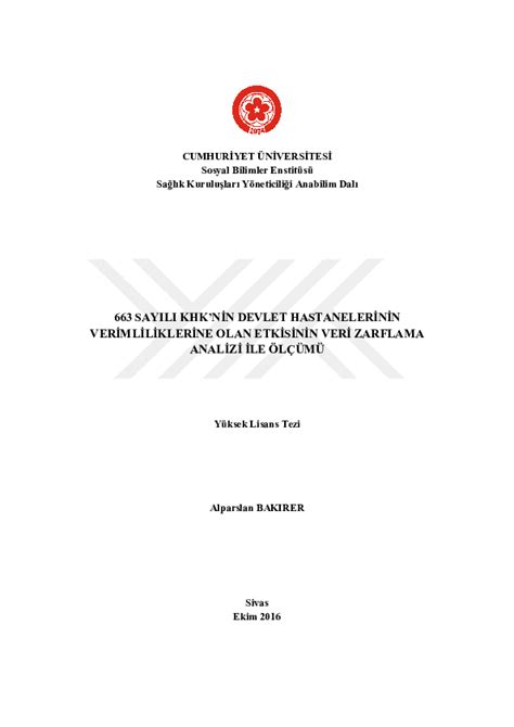 663 Sayılı Khk
