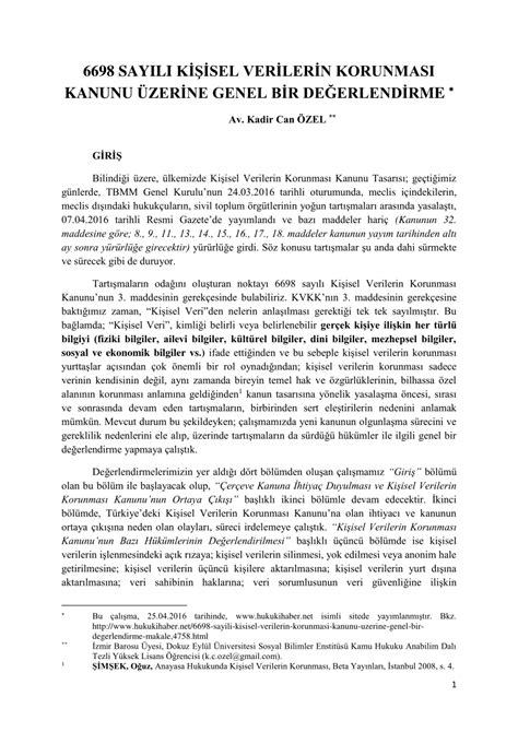 6698 SAYILI KANUN Azunlar.