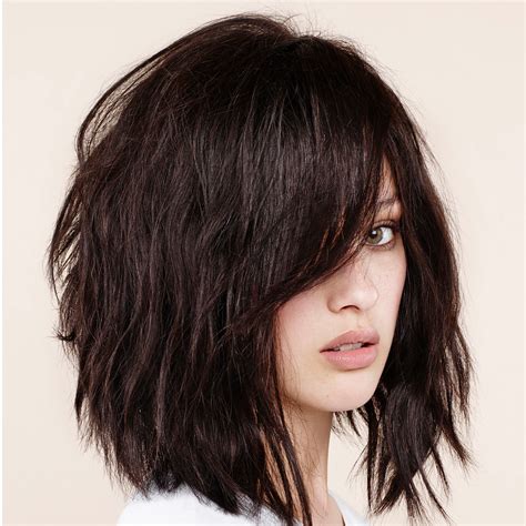 67 Amazing Lob Haircut With Long Bangs Best Haircut Ideas