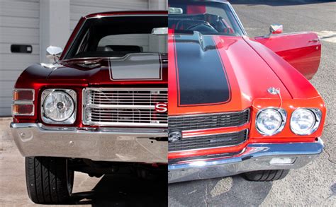 67 chevelle vs 70 chevelle. May 27, 2014 ... the '66-67 Chevelles share a body but the '68-72 have a different body shell and the roof line lays out completely different. Why include the ' ..... 