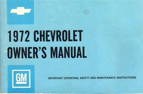 67 thru 72 chevy repair manual. - Tennessee pacing guide for common core.