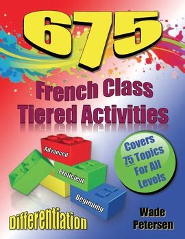 Download 675 Tiered Activities For French Class 