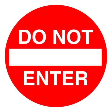 677 do not enter signs clip art Public domain vectors