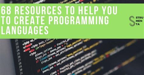 68 Resources on creating programming languages - Strumenta