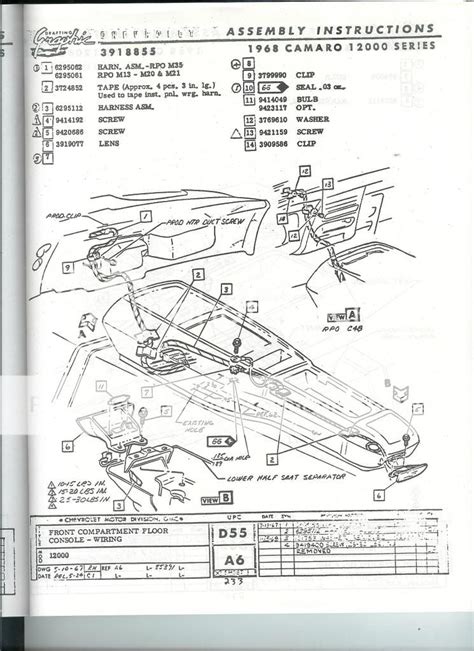 Download 68 Camaro Assembly Guide 