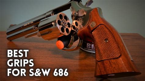 686 grips. Swapping these nice Talo .357 Magnum grips onto my Smith & Wesson 686 these will fit on all round butt K&L frame Smith revolvers.https://www.patreon.com/user... 
