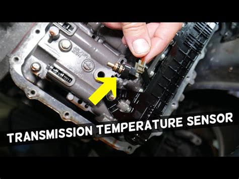 68rfe transmission temperature sensor location.  So it basically reads trans su...