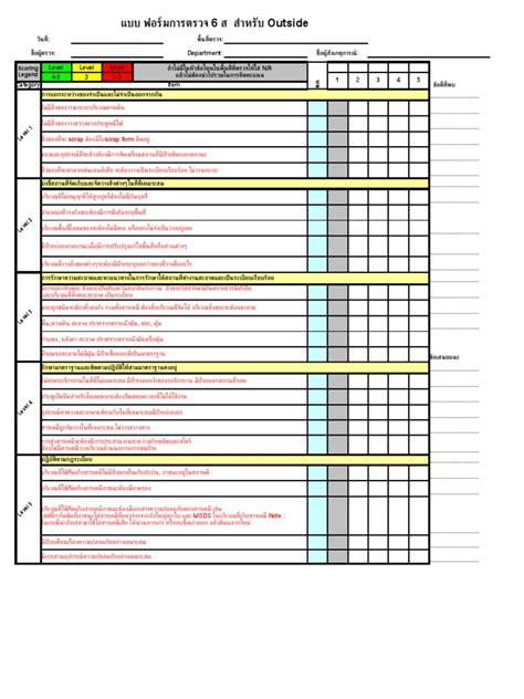 6S Audit Draft)