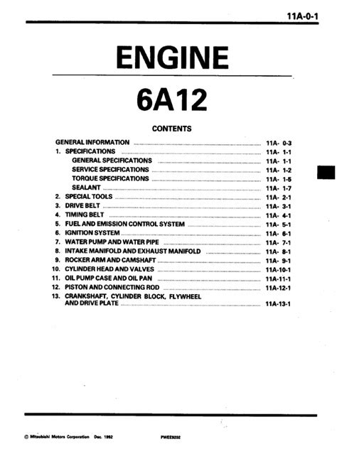 6a12 Engine Manual
