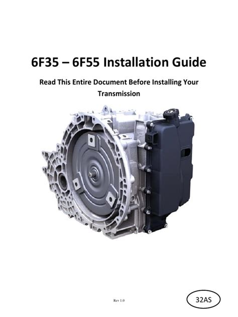 6f35 Manual