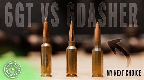 6gt vs 6 dasher. The 109’s are tailored to cartridges such as 6mm Creedmoor, 6mm BR, 6 Dasher, 6XC, 6BRX, and 6×47 among others. It offers the same stability factor as the industry-leading 105gr Hybrid Target and is a direct replacement for 1:8” twist barrels. The 6mm 109’s offer several advantages,” said Bryan Litz, Berger’s Chief Ballistician. 