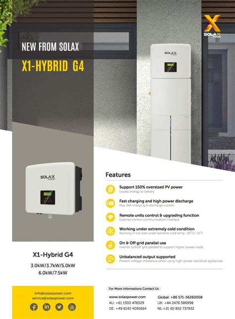 6kW SolaX/HV Hybrid Inverter inc. WiFi