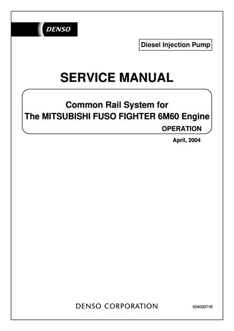 Full Download 6M60 Mitsubishi Engine Service Manual 
