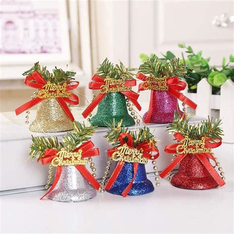 6pcs Bow-Knot Decors Christmas Ornament Xmas Bow …