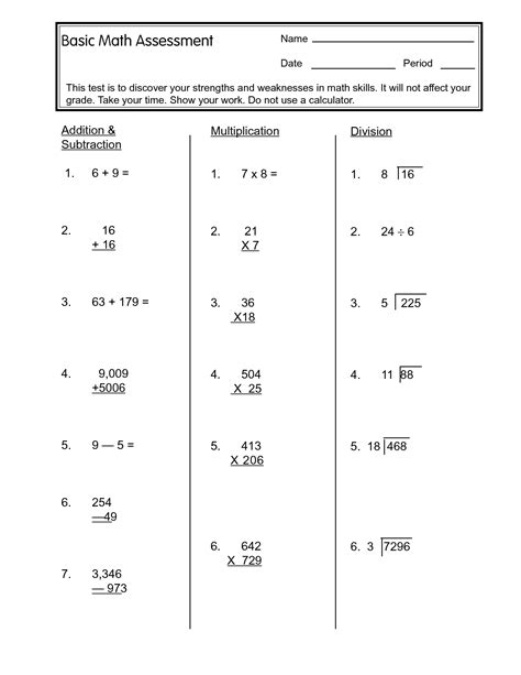 6th Grade Algebra Math Quiz 6th Grade Algebra - 6th Grade Algebra