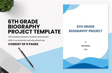 6th Grade Biography Project Template Net 6th Grade Biography - 6th Grade Biography