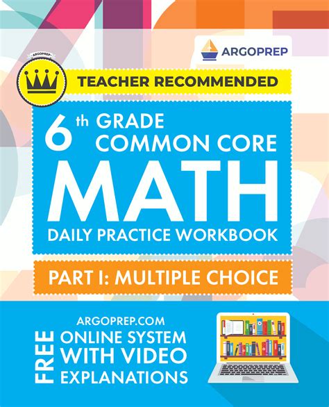 6th Grade Common Core Math Daily Practice Workbook Common Core Math Workbooks - Common Core Math Workbooks