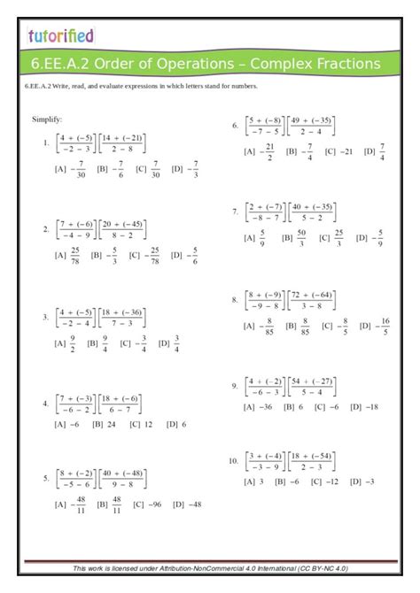 6th Grade Common Core Math Worksheets Free Amp 6th Grade Common Core Worksheet - 6th Grade Common Core Worksheet