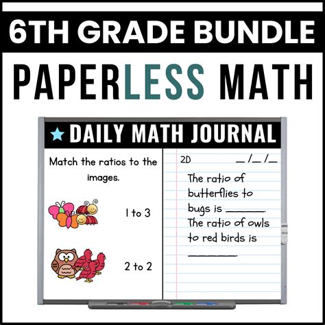6th Grade Everyday Math Journal Volume 1