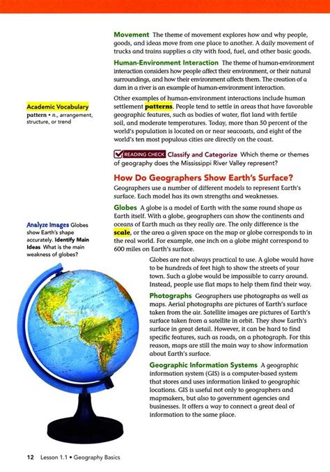6th Grade Geography Alive Interactive Notebook Answers