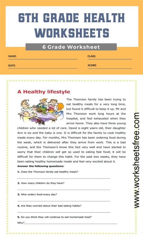 6th Grade Health And Wellness Enrichment Grade 6 6th Grade Health Lesson Plans - 6th Grade Health Lesson Plans